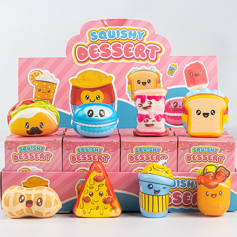 Soft Squishy Slow Rising Food  - Baby Food Toy avaliação e preço
