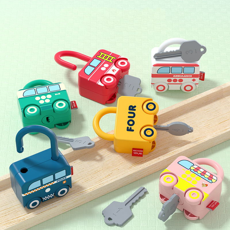 Baby Learning Lock with Key Ca - Baby Food Eat avaliação e preço