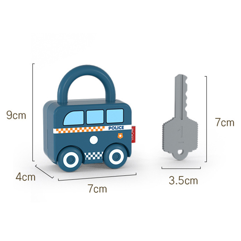 Baby Learning Lock with Key Ca - Baby Food Eat avaliação e preço