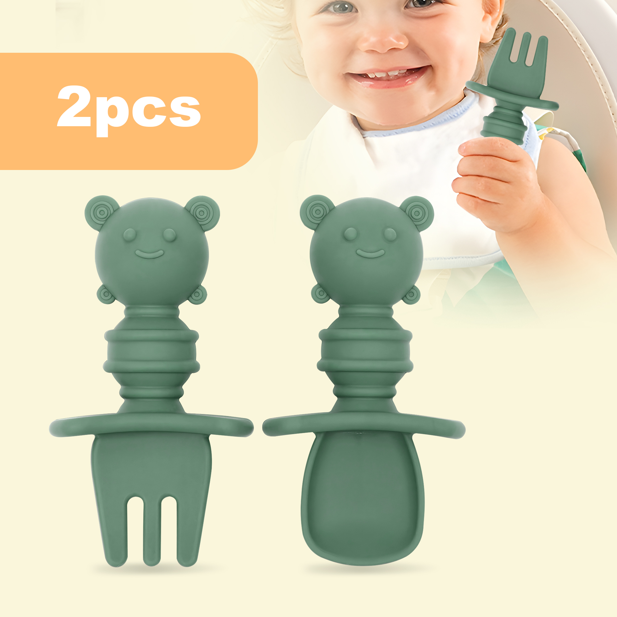 2-piece self-feeding spoon wit - Self Feed Spoon avaliação e preço