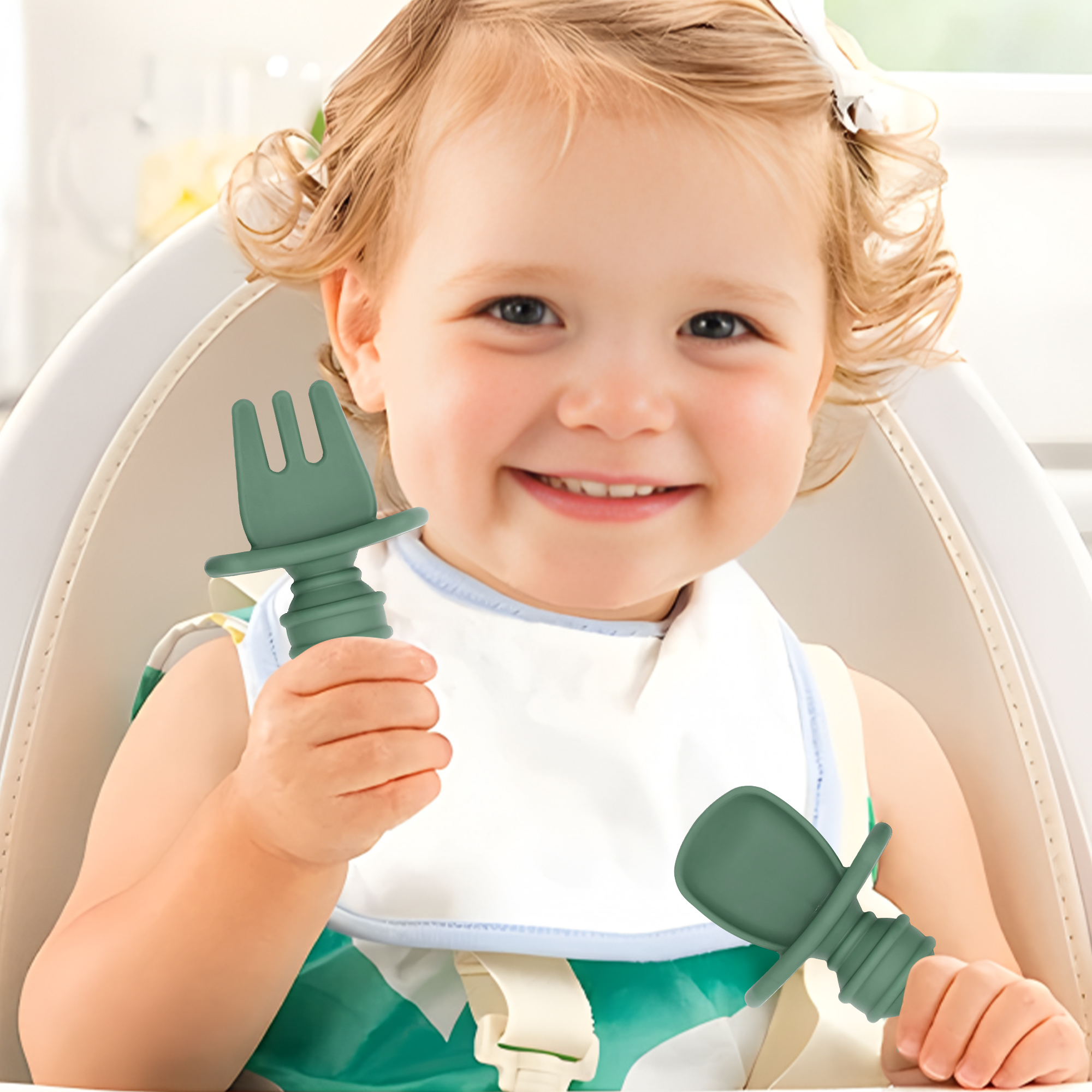 2-piece self-feeding spoon wit - Self Feed Spoon avaliação e preço