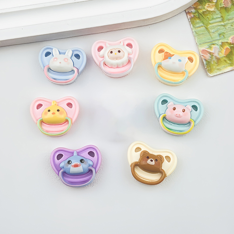10Pcs Lovely Mini Doll Pacifie - Baby Food Pacifier avaliação e preço