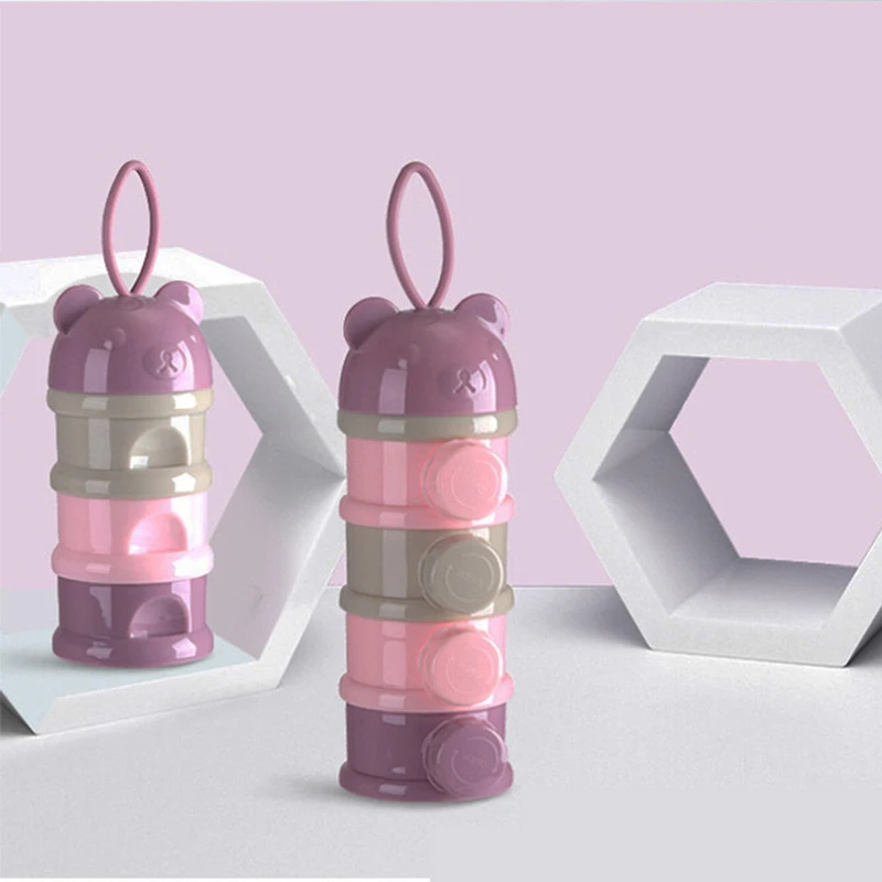 4-Tier Leak-Proof Baby Formula - Baby Food For Travelling avaliação e preço