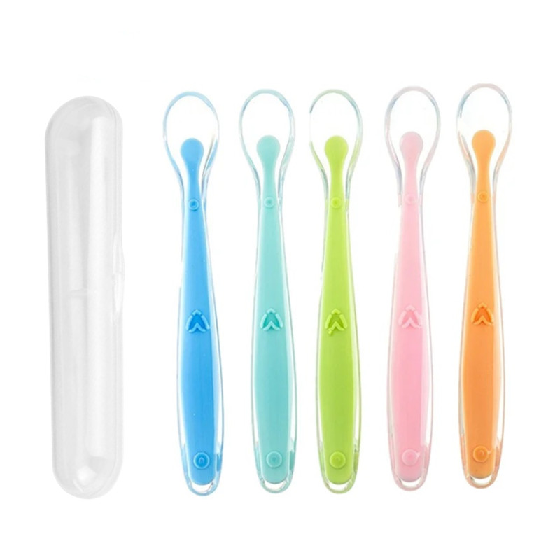 BPA Free Baby Silicone Spoons  - Baby Food Nutrition avaliação e preço