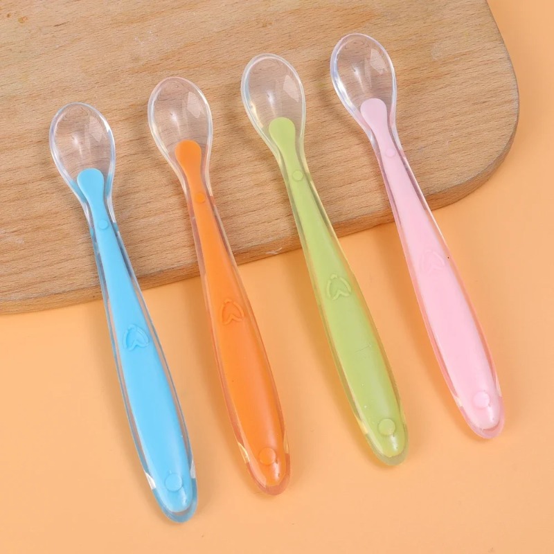 BPA Free Baby Silicone Spoons  - Baby Food Nutrition avaliação e preço