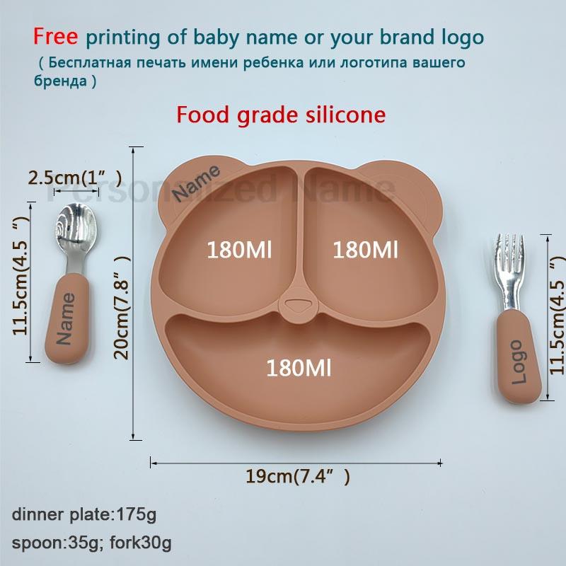 Baby Silicone Sucker Bowl Chil - Baby Food Grater avaliação e preço