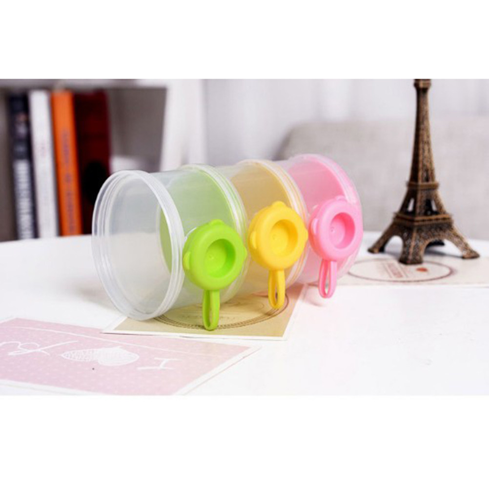 3-Layer Stackable Milk Powder  - Baby Food For Travelling avaliação e preço