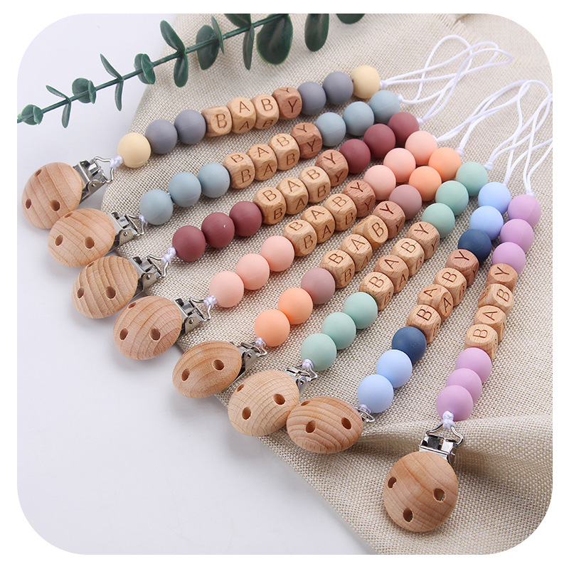 New Baby Pacifier Clips Person - Baby Food Teether avaliação e preço