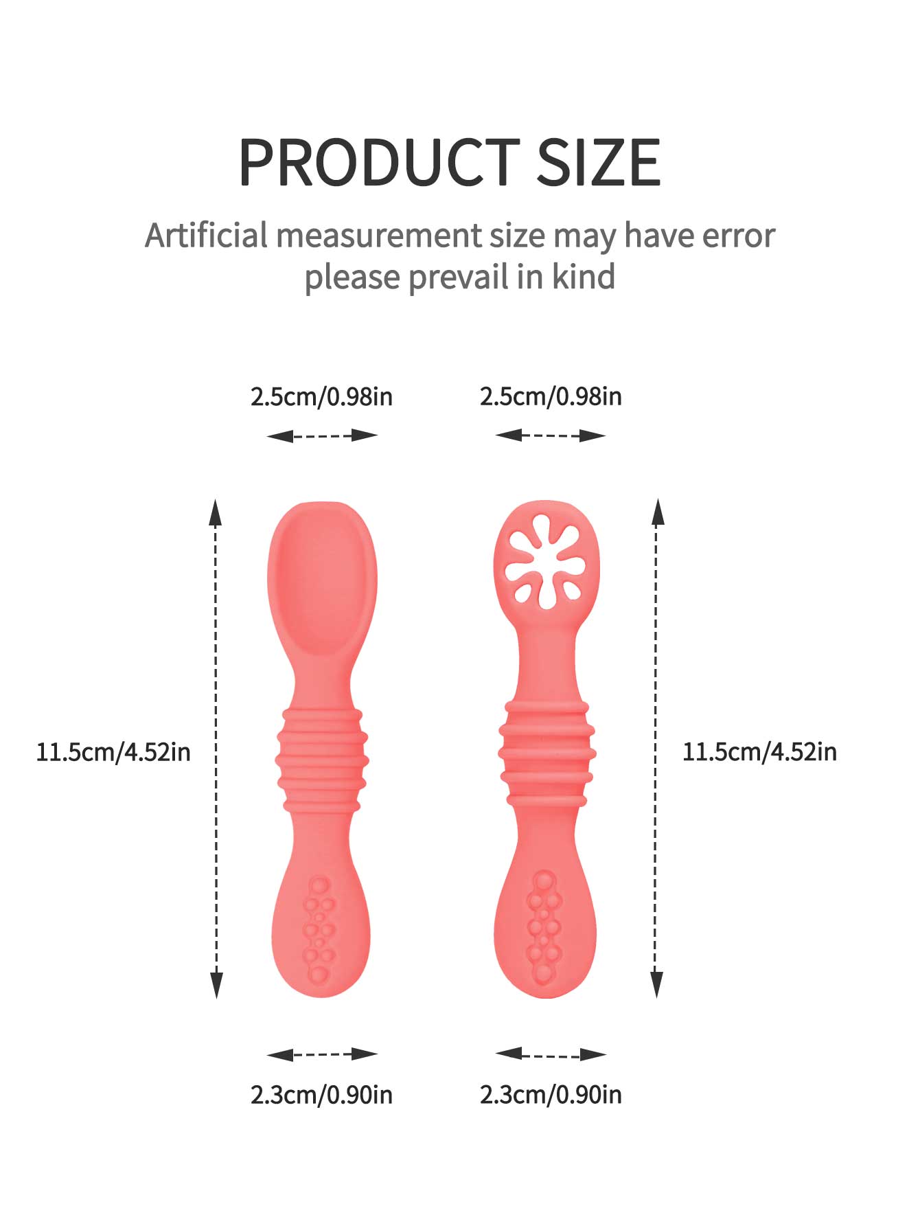 2Pcs Baby Silicone Sticky Spoo - Self Feed Spoon avaliação e preço
