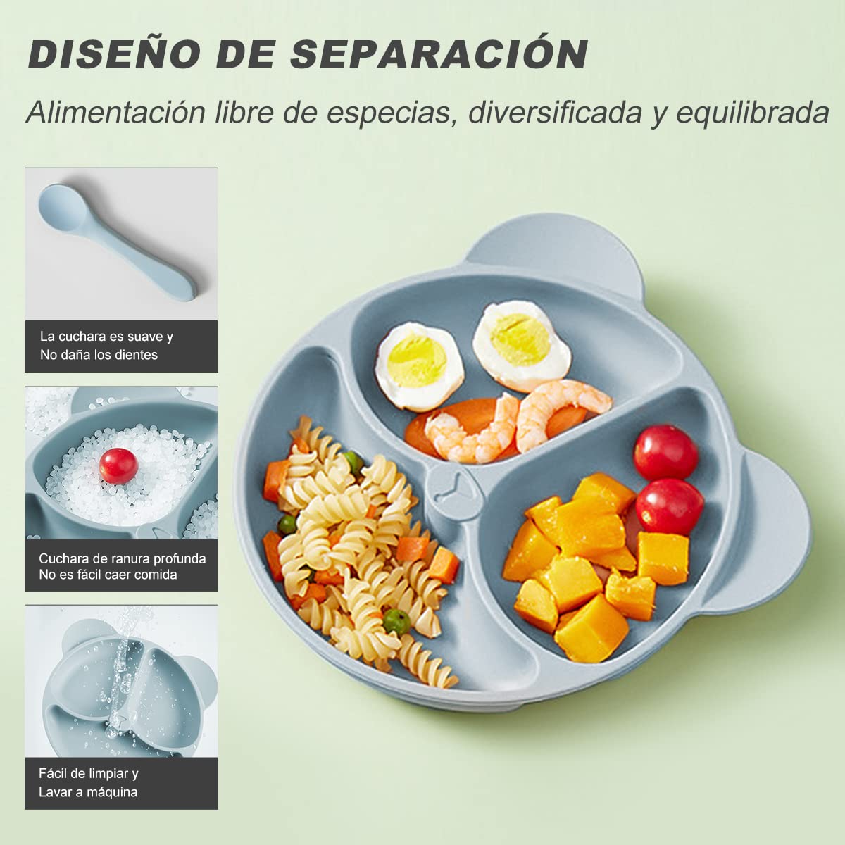 4PCS Baby Feeding Set with Bib - Baby Food Grater avaliação e preço