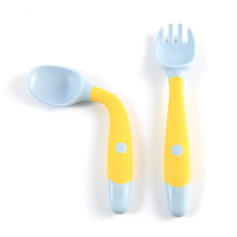 1 pair Silicone Spoon for Baby - Baby Food Grater avaliação e preço
