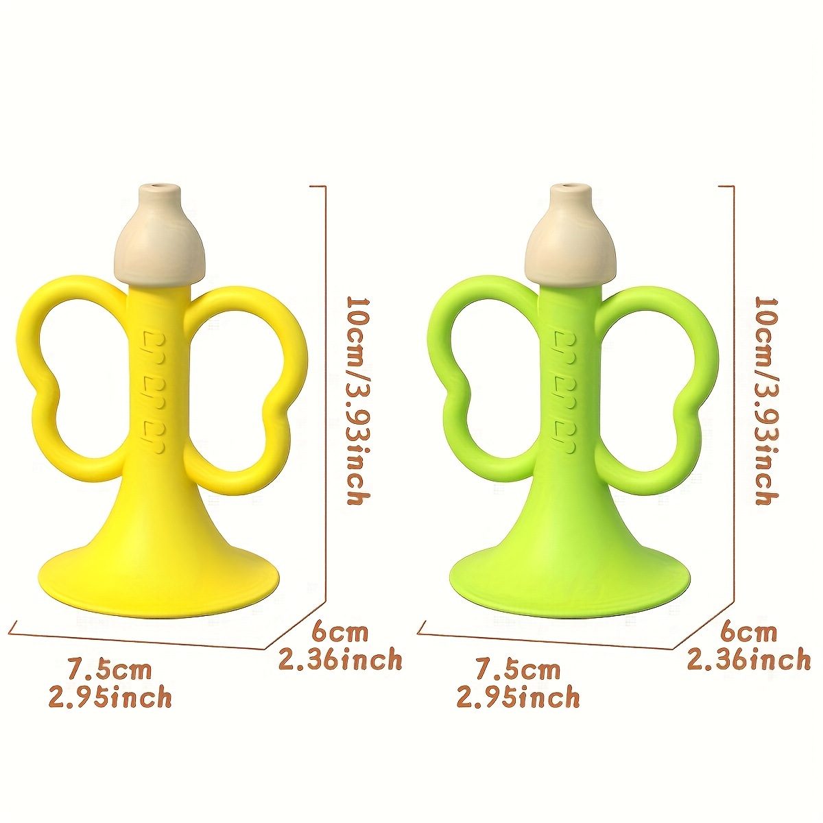 Baby Teething Horn, Baby Tooth - Baby Food Teether avaliação e preço
