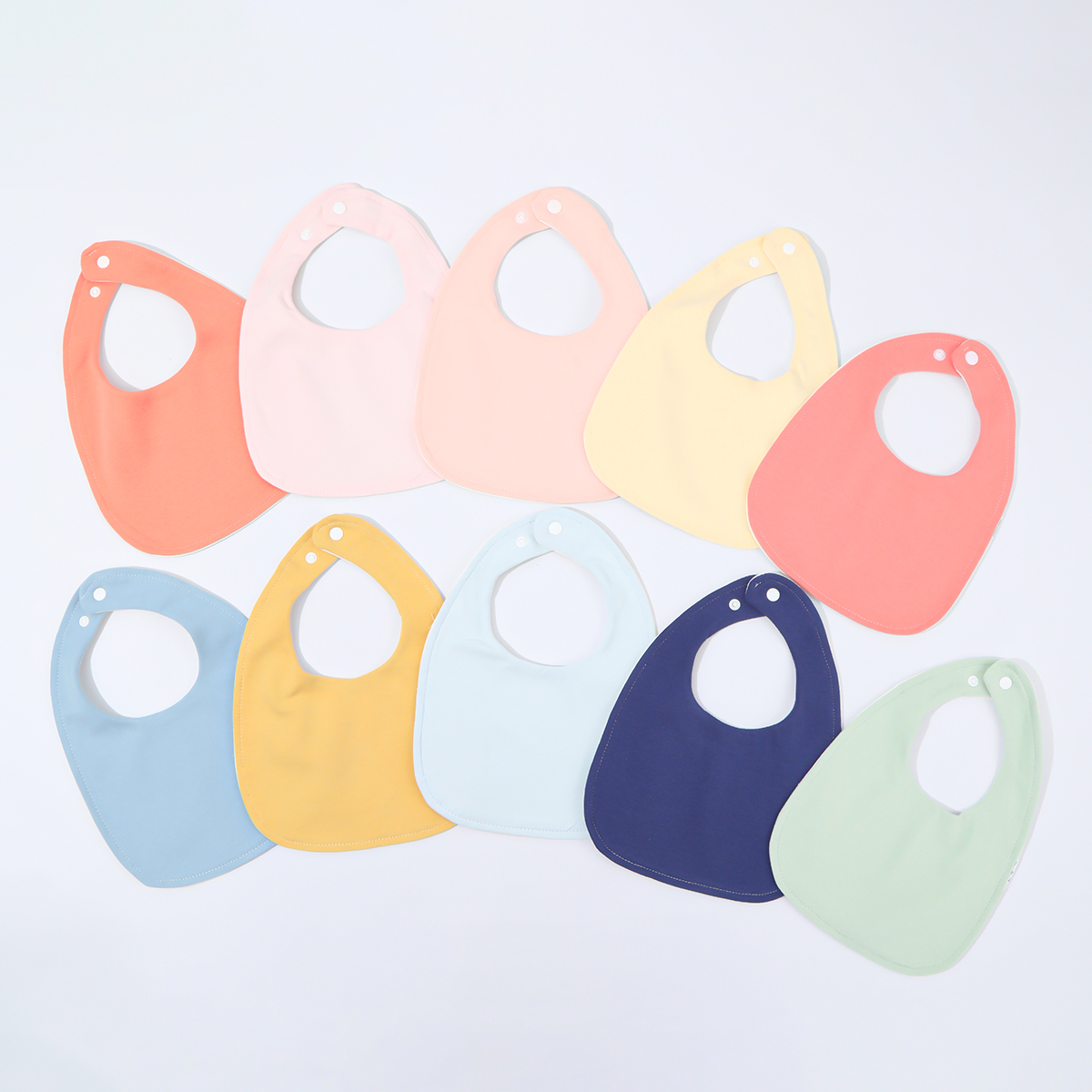 10-piece baby bib U-shaped sal - Baby Food Nutrition avaliação e preço